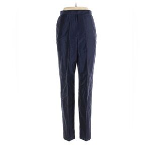 Bill Blass Navy Blue High Waist Pants